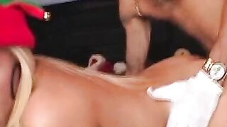 Sultry honey Jenny endures hard sex