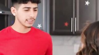 Diego Perez has just finished making himself sine lunch when his stepsister Kimmy Kimm sneaks up behind him and grabs