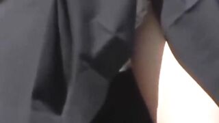 Japanese women's public peeing on hidden cam