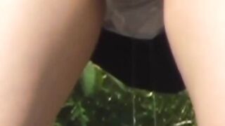 Japanese women's public peeing on hidden cam