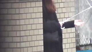 Japanese teenies' bathroom pee fest on closeup camera