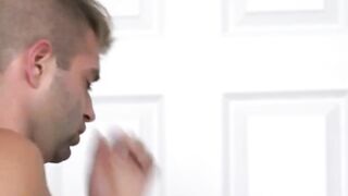 Teens Share Morning Wood - Anal & Double-Blowjob with Facial Finish