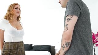 Motherly Milf Teaches Step-Son How To Please A Woman - HD Interracial
