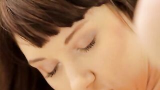 Dinky rams tight love tunnel of a lovely brunette Adrianne