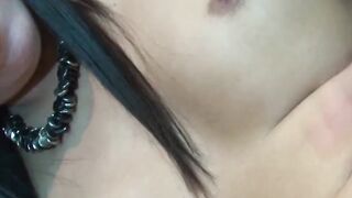 Thailand's Hottest Crossdresser Jerking Off With Her Big Dildo