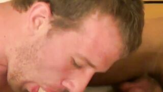 Seductive pair of gays Adam Rhodes and Damon Archer invited their friend Jake Parker