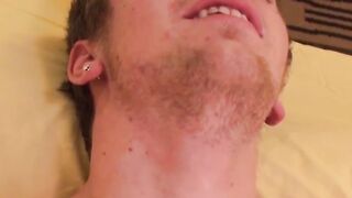 Real amateur gays enjoy their blowjob and rough anal session
