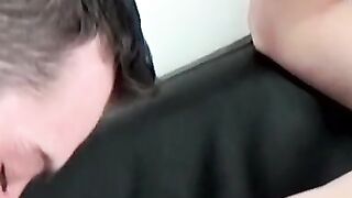 Domestic fancy date turns to smoking and rimming ass