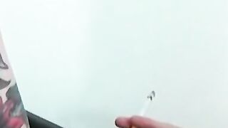 Domestic fancy date turns to smoking and rimming ass
