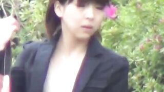 Japanese ladies secretly taped as they are pissing