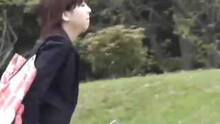 Japanese ladies secretly taped as they are pissing
