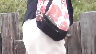 Japanese ladies secretly taped as they are pissing