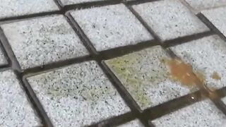 Japanese ladies secretly taped as they are pissing