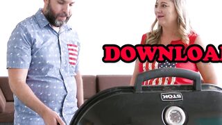 Hardcore fourth of July sex with stepsis