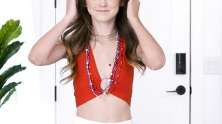 Hardcore fourth of July sex with stepsis