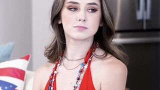 Hardcore fourth of July sex with stepsis