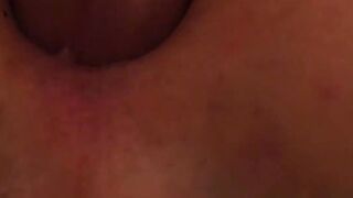Gay dude sucking his twink friends big dick after fighting
