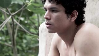Latino hottie tastes and feels cock for the first time