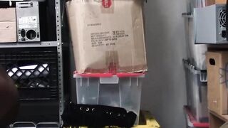 Busted shoplifter gets fucked to get away with it