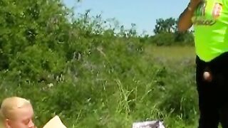 Cute honey Gina bonked to orgasmic point
