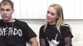 Strip therapy turns to a threeway fuck party