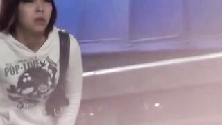 Japanese schoolgirl self pleasure and panty soaks herself