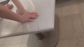 Engaging eastern woman delighting mate with fellatio