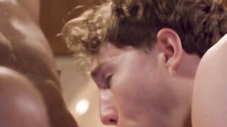 Hunky Sean Xavier fucks Heath Halos hole while Hazel eats his dick