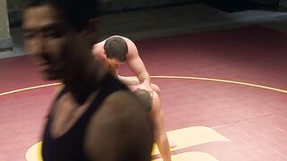 Connor Patricks battles Cameron Kincade In naked wrestling fuck match