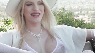 Wild TS Izzy Wilde fucked hard by Ricky Larkin big cock