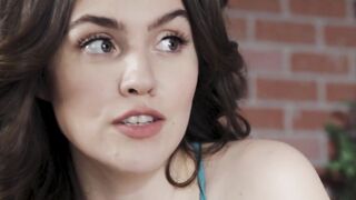 Freya Parker seduces and promises handsome dude an intense blowjob