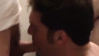 Horny Mate Sucks And Fingers His Buddy's Ass In The Shower