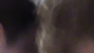 Big Booty White Girl Rides Black Dick Hard - Backseat Banging