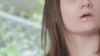 Petites-GeorgiaJones & GwenVicious - Lesbian Panties Sniffing Scissoring