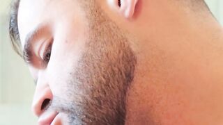 Bathroom Sex Adventure - Shaved Pussy & Big Dick Action with Ethan Slade And Sean Austin