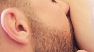 Bathroom Sex Adventure - Shaved Pussy & Big Dick Action with Ethan Slade And Sean Austin
