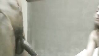 Big Black Dick Fingering & Riding Slender Teen in Hardcore POV