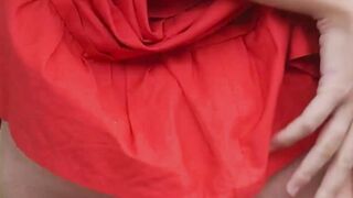Katarina Pierre's Sensual Striptease in Forest - Erotic Teasing by NakedTravels