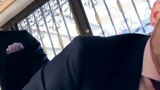 Business Suits Off - Hot Sex Scene with Hunks in Office