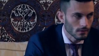 Business Suits Off - Hot Sex Scene with Hunks in Office