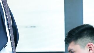 Handsome Hunks In Suits" - Gay Office Sex with Hot Men Dressed To Impress