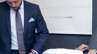 Handsome Hunks In Suits" - Gay Office Sex with Hot Men Dressed To Impress