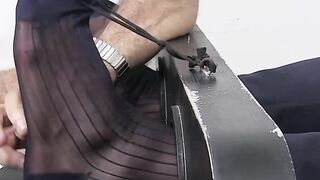 Tattooed Hunk's Feet Domination - Foot Fetish Bondage Action