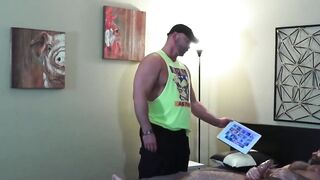 Ink-Drenched Hunk Barebacked Hardcore Anal Threesome
