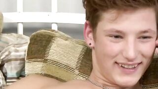 Hot Twinks Anal Adventure - Hotel Room Romp with Older Man
