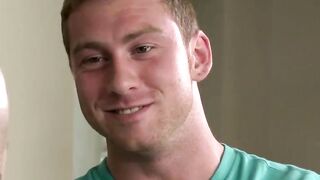 Muscle Hunks Share Intense Anal Sex in Locker Room