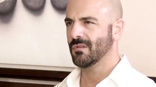Muscle Hunks Share Intense Anal Sex in Locker Room
