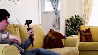 UK Model JasmineKnight Facesitting Blowjob & Creampie Surprise in Lingerie