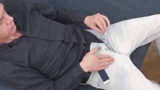 Twinks Solo Stroking Off His Massive Long Dick - Twunks