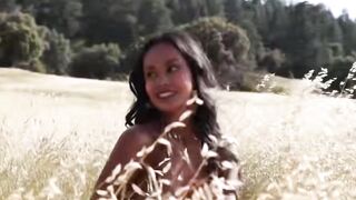 BabePutri - Hot Indonesian Beauty Striptease in Lush Green Environment